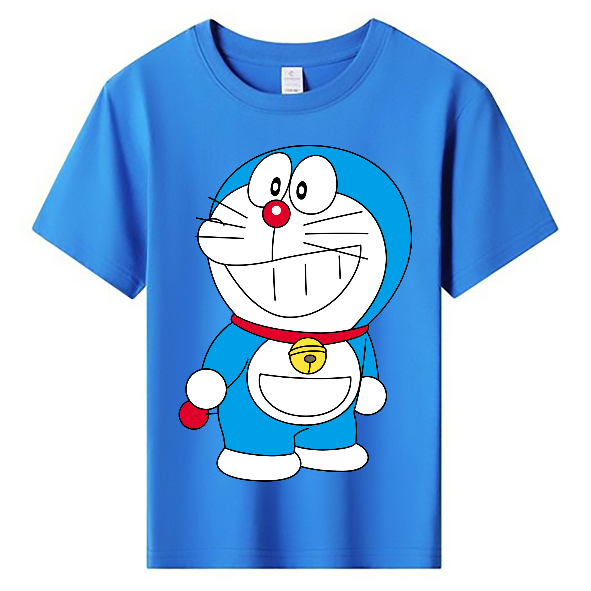 （画像用） ドラえもん Doraemon 綿100％キッズTシャツ（フロントプリント）
